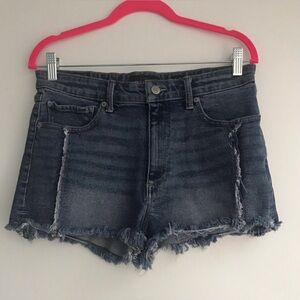 Lucky Brand High Rise Shortie denim shorts- size 10